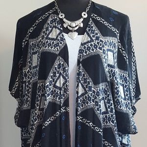 COPY - Long kimono duster by Tokyo Darling